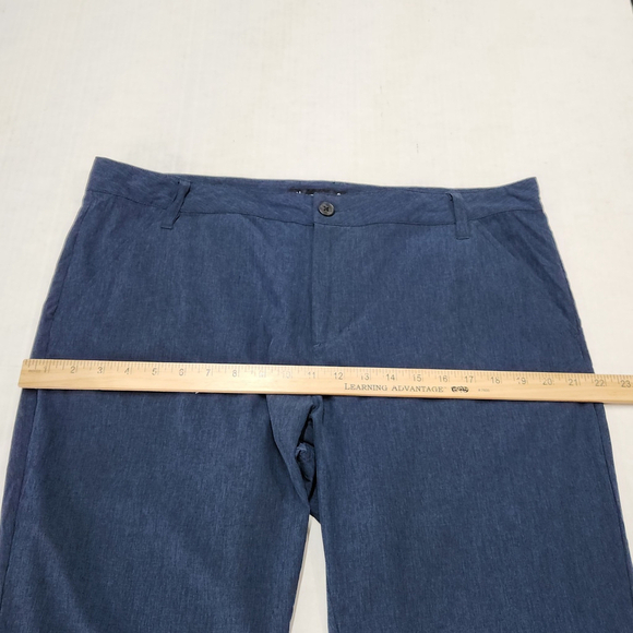 Travis Mathew Pants Mens 38x32 Blue Golf Stretch Chino 75981 Performance Fit - Picture 6 of 11